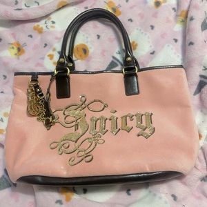 VINTAGE pink juicy couture bag